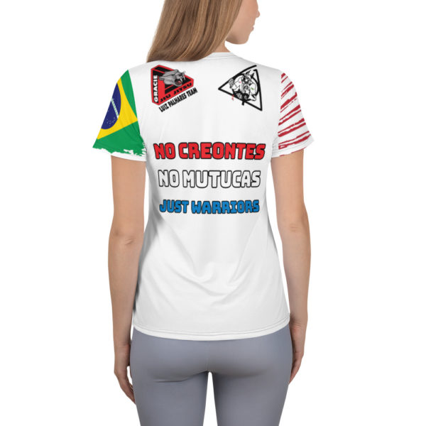 All-Over Print Women's Athletic T-shirt - Image 2