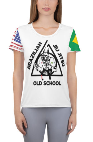 All-Over Print Women's Athletic T-shirt