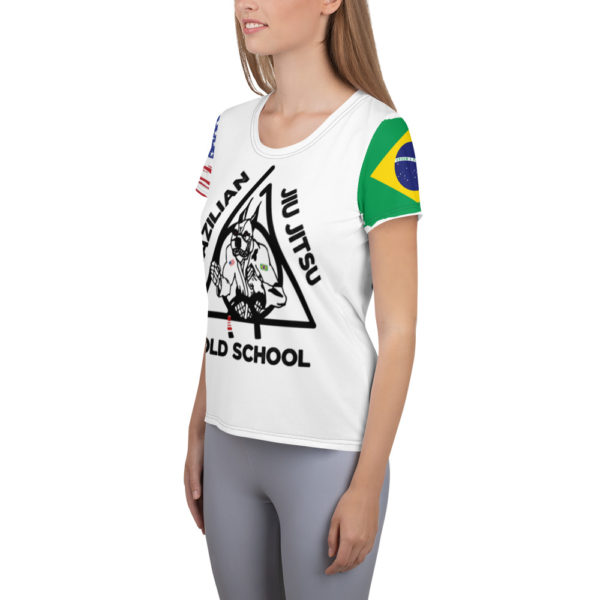 All-Over Print Women's Athletic T-shirt - Image 4