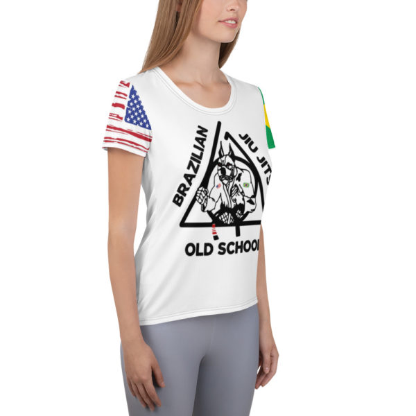 All-Over Print Women's Athletic T-shirt - Image 3