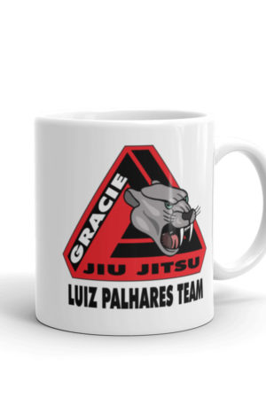 White glossy mug
