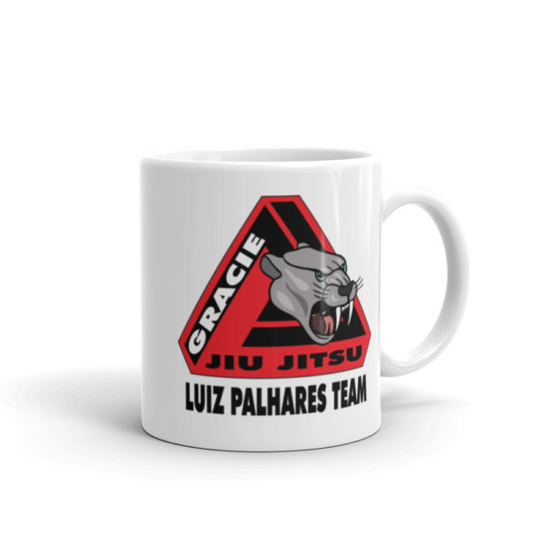 White glossy mug